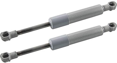 Kesseböhmer 0013369006 Gasdruckfedern Kompressionsfeder verstärkte Ausführung 200N (215N) Inhalt 2 Stück, grau