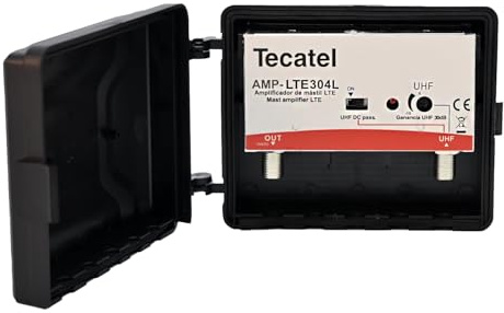 Amplificador de mástil Tecatel Máx 30dB, UHF LTE