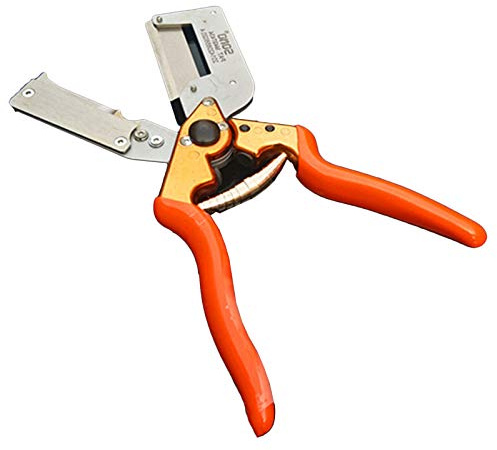 Pince à Greffer Professionnelle 2 en 1 D'arbres Fruitiers Outil de Taille de Greffe de Jardin, Sécateur Ciseaux de Jardinage pour Greffage de Plantes, Taux de Survie élevé, Applications Larges