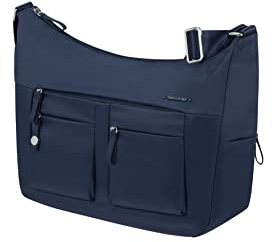 Samsonite Move 4.0 - Schultertasche M mit 2 Fächer, 33 cm, 12 L, Blau (Dark Blue)