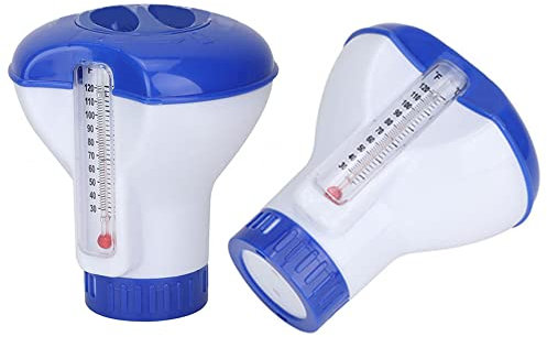 Distributeur de produits chimiques pour piscine, spa - Distributeur flottant de tablettes de chlore pour extérieur, intérieur, piscine, spa, jacuzzi, étangs à poissons