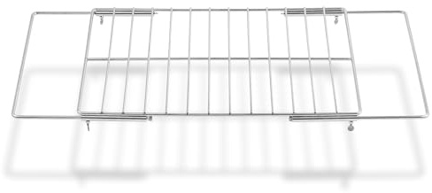304 Stainless Steel Universal Adjustable Oven Rack Stove Replacement Parts for GE LG Frigidaire Kenmore Samsung Maytag Whirlpool Electrolux Oven Shelf Extendable 17.3-25.6 In Range Wire Racks 1 Pcs