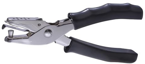 JRYXDS Perforatore a Pinza 1 Foro 6Mm, 8 Fogli, Foro Singolo per Carta, Fai Da Te, Ufficio e Scuola