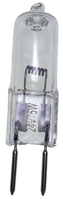 Halogen Leuchtmittel 5 Stück Halogenlampe G6.35 Instrumente Drehmaschine Bühnenglühbirne GY6.35 Doppelstiftsockel Spot-Lampe 24V,75w