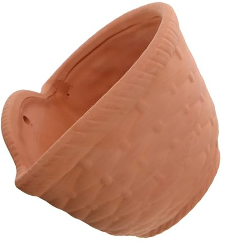 ANDRESLAD Vaso Da in Terracotta Fioriera Da Appendere Vaso Da Parete Per Piante Piante Balcone Fioriera Parete Sospesa Vasi Per Esterni in Per Interno