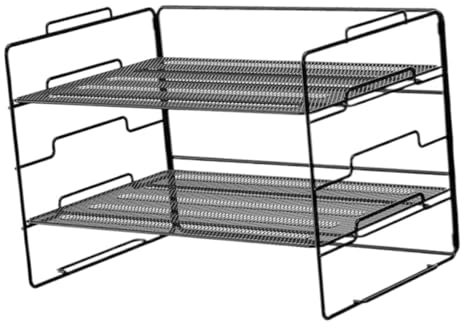 HOODANCOS Metal File Organizer Für Schreibtisch Praktischer Dokumentenhalter Metall Design Für Effiziente Büroorganisation Für Und Bürobedarf
