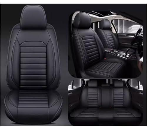 SRTMIRJJ Auto Sitzbezüge Sets für Hyundai Tucson SUV 2020-2024, Leder Wasserdicht Autositzbezüge Full Set, Vorne und Hinten Sitzschoner Innenraum Zubehör,A
