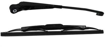 Wischermotor 12V Universal Für Angeln Für Boot Für Caravan Scheibenwischermotor MitArm Und Klinge 01287358 7731000001 0390506510 Geeignet Scheibenwischermotor(Only WiperArm)