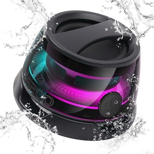 G200 Waterproof Bluetooth 5.4 Speaker with Hi-Fi Sound, IPX7 Rated for Shower, Bathroom, Outdoor & Camping – Portable Stereo for Adults