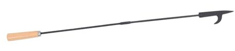 MOBUTOFU Stick for Fire Pit and Fireplace High Temperature Resistant Tool for Camping and Indoor Use Essential Firewood Grabber for Outdoor Bonfires and Wood Stoves