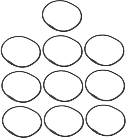 CONGARTENO 10 Anillos de Goma Elásticos para Soportes de Micrófono, Fácil Instalación y Resistencia al Desgaste, Ideales para Soporte de Escritorio y Micrófonos de Condensador