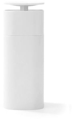 Dispenser di sapone per lavello da cucina, piano di lavoro, dispenser di sapone da bagno, pressatura delle mani, contenitore per sapone (bianco)