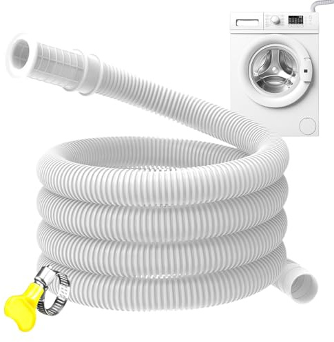 Rrlihjgu Manguera de drenaje de agua para aire acondicionado portátil | Manguera de drenaje de agua para aire acondicionado con collar,Manguera impermeable para drenaje de agua de deshumidificador y