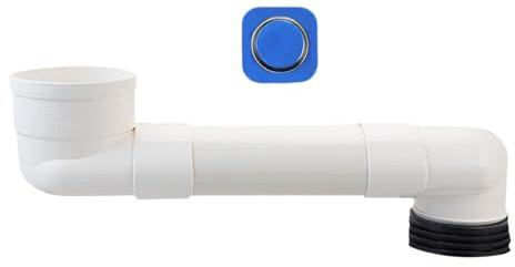 Ysyqkn Flangia WC Decentrata, Flangia WC di Ricambio, Leva, 50 cm