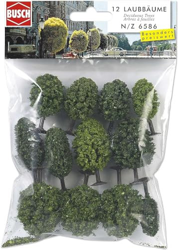 Busch 6586 - 12 árboles de hoja caduca N / DD [importado de Alemania]