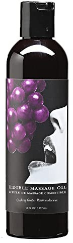 Earthly Body Kissable Massage Olie- Druif 260 g