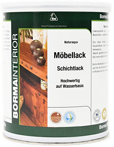 Holzando.de Profi Möbellack auf Wasserbasis (1 Liter)
