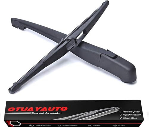 OTUAYAUTO Braccio Tergicristallo Posteriore e Lama per Corsa D/MK 4 2006-2014, Grande Punto 2005-2014