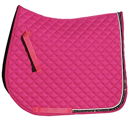 Rhinegold Elite - Panno da Sella, Sella Panno, Lampone, Full