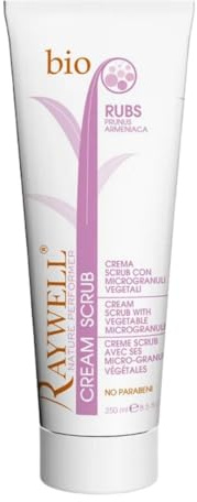 Cream Scrub with vegetable Microgranules Bio Rubs Raywell mit veganem Microgranulat 250 ml