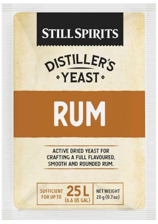 Still Spirits Destillers Rum Hefe 20g für 25L 15% ABV