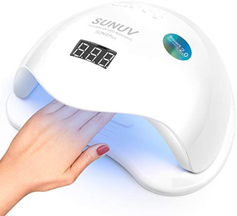 UV LED Nagellampe, SUNUV Professioneller Gel Lampe Nageltrockner für Gelpolitur-Härtungslichtmaschine, Geschenk zu Valentinstag für Frauen- Valentinsgeschenk für Paare und Ehepartner