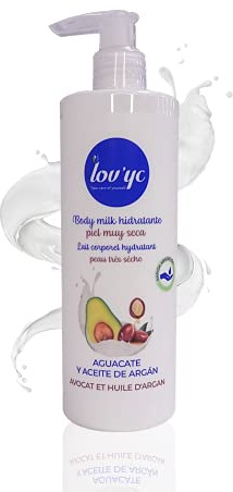 Lov'yc Loción Corporal Hidratante Para Piel Muy Seca, 400 Mililitro