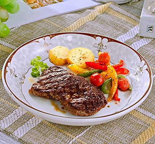 Chinesische Esszimmer Keramik Geschirr Jingdezhen Bone China Porzellan Geschirr Reisschale Keramik Schüssel Platte Geschirr Sets-B1.