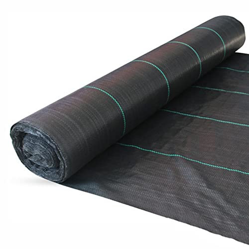 YYHJ Unkrautvlies Gartenvlies Unkrautfolie 70g/m² Bändchengewebe,Unkrautplane Wasserdurchlässig Gegen Unkraut,mit UV-Schutz,Für Gärten,Obstbäumen,Kleiner Hof,Sandkasten,Steinbeet (Size : 3X25m)