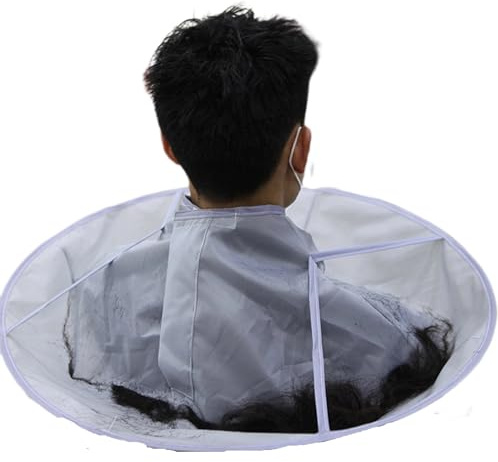 ZJchao Hair Styling Cape, Hair Cutting Cape Hairdresser Capes Nylon Umbrella Type Hair Cloak Barber Cape Adjust Size Hair Catcher Capes for Adults Hair Salon Home Stylists