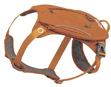 Kurgo Cascade-Hundegeschirr, Wanderrucksack für Hunde, Haustiergeschirr mit Rucksack für das Camping mit einem Hund, für kleine, mittlere und große Hunde