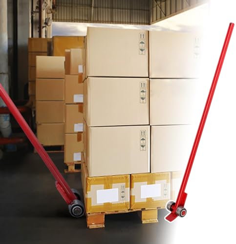 Hebelstange mit Rollen Schwerlast-Hebelstange mit Lagern, Hebelstange mit Stahlgriff für Frachtterminals / Lagerhäuser, Hebestange mit Rädern für Den Gerätehandling ( Size : 1.5T/3300lb )