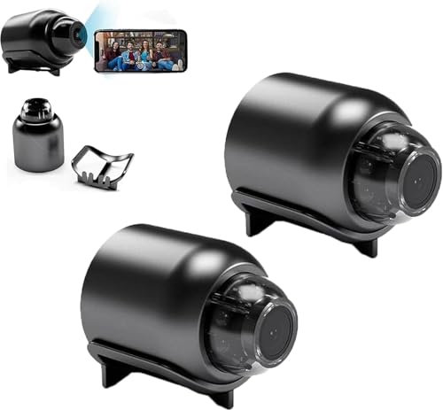 Telecamera Cat Eye, popolare telecamera domestica Cat-Eye, mini telecamera wireless WiFi 1080p HD, facile installazione, telecamera per visione notturna per casa, ufficio e auto, facile installazione