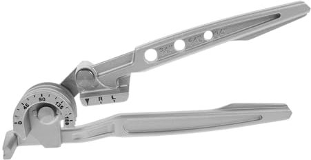 Homoyoyo Manuelles Rohrbiegegerät 3-in-1 Für Kupferrohre 0-180° Bieger Werkzeug Aus Aluminiumlegierung Für Kupfer Messing Und Aluminium Präziser Rohrbieger Für Klimaanlagen Und Heizungsrohre