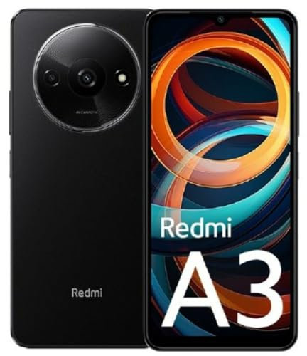 Xiaomi Smartphone Redmi A3 6,71 Mediatek Helio G36 3 GB RAM 64 GB Nero