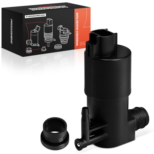 Frankberg Windscreen Washer Pump Windshield Rear 2-Pin Compatible with Yaris P13 Verso R2 Yaris Box/Hatchback P13 Replace# 853300F020