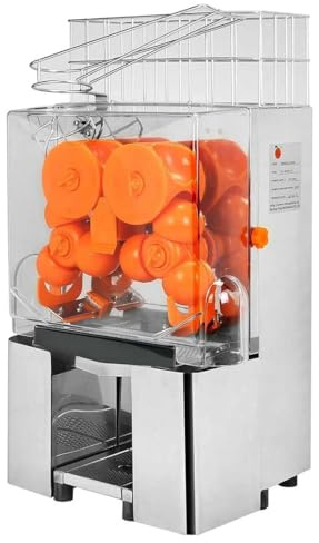 GJBMXSM Presse Agrume Electrique Commercial 120w - en Acier Inoxydable I Machine Jus d'orange Automatique I Juicer Orange Machine Presse Orange Professionnelle Jus De Fruit d'orange Automatique