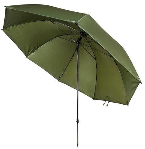 BAT-Tackle Nubrolly Angelschirm 3,00m - Wasserdichter Großschirm für Angeln und Outdoor-Aktivitäten