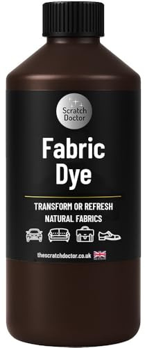 Chocolate Brown Fabric Dye | Permanent Fabric Paint for Upholstery, Furniture, Sofas, Clothes, Canvas