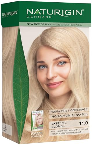 Extrem Blond 11.0 permanente Haarfabe mit natürlichen Inhaltsstoffen - Ohne Ammoniak