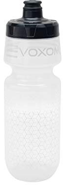 Voxom Wasserflasche F1 710ml Falsche, Klar-Schwarz, One size