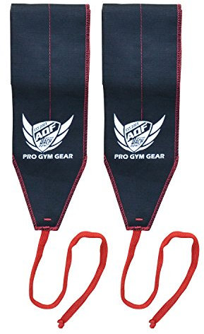 AQF Wrist Wraps for Weightlifting (Pair) - 35 Cotton Gym Wrist Supports -Heavy Duty Weight Lifting Wrist Straps Support for Strength Training, Bodybuilding, Powerlifting & Deadlifts