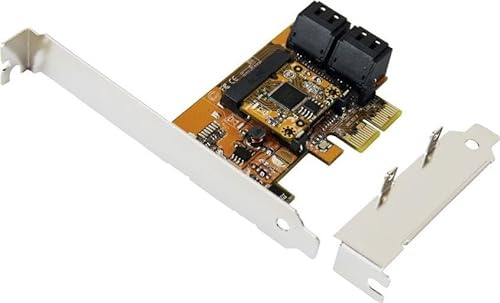 EXSYS PCI Express ex-3517 x2 6Gbit/s RAID Controller - RAID Controller (x2, ASMedia PCI Express Serial ATA III, 1062 + JMicro JMB 575S 6Gbit/s; CE; FCC; RoHS; 0-55°C)