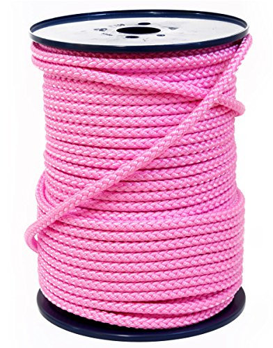 FTM Springseil Tau Seil, PP, Rosa Pink, Meterware von der Rolle, Ø 9mm (10 Meter)