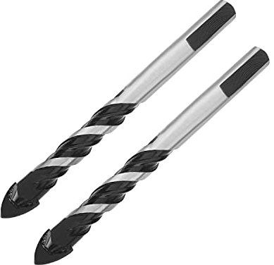 Utoolmart Brocas de cerámica para hormigón, ladrillo, vidrio, plástico y madera, 12 mm, 2 unidades