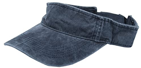 Cool4 Jeans Visor Stonewashed Schwarz Klettverschluß Schirm Cap Kappe Visier Mütze VI09