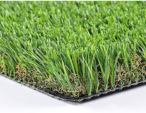 Prato Sintetico Manto Erboso Erba Finta Realistica Giardino 4 Sfumature Di Colore Tappeto Erboso Sintetico Anti UV Atossico Drenante Ideale Per Piscina Terrazzo Aree Giochi Viali (30mm 1x20mt 20mq)