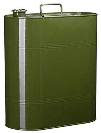 BHBXZZDB Tanque Bidon Gasolina Metalico Color Verde Cierre hermetico, Bidon Tanque Auxiliar De Gasolina Combustible, 5L/10L/20L/30 litros