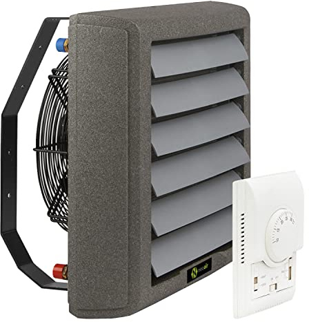 Scaldabagno EVO35 - Riscaldamento per interni • Registro di riscaldamento NeoAir a 3 livelli • Scaldabagno • Riscaldatore d'aria con supporto e termostato