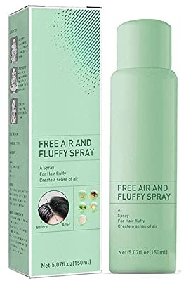 Qklovni Spray volumisant moelleux pour cheveux, soin instantané sans lavage, spray pour cheveux secs sans rinçage, 150 ml (1 pièce)